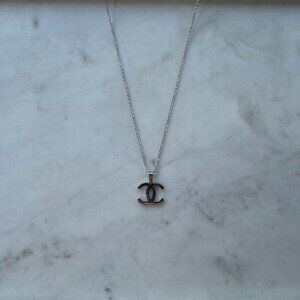 Vintage Necklace - C Necklace - Handmade Silver Necklace - Easter Gift